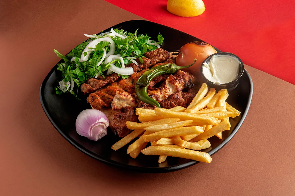 مشكل مشاوي 4 سيخ